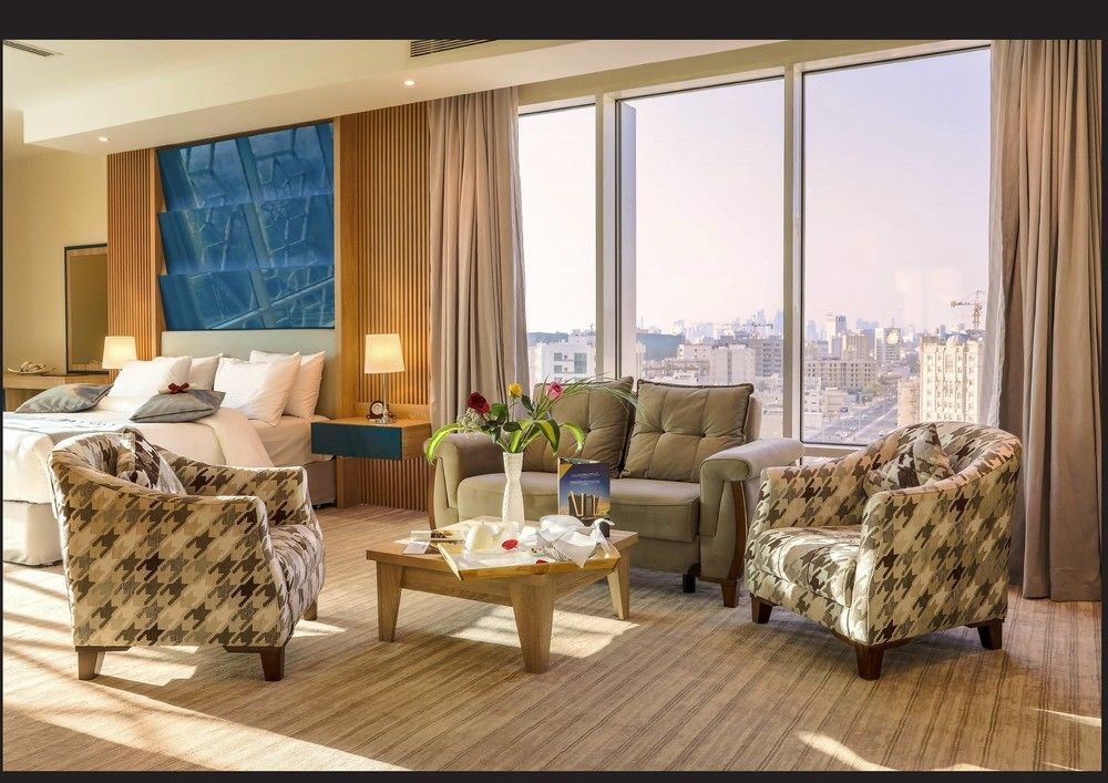 Al Mansour Suites Hotel Doha Exterior foto